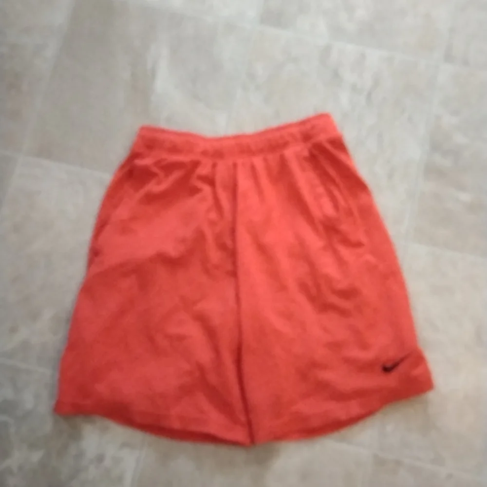 Nike Orange Sports Shorts